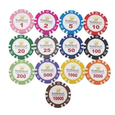Casnio pokerio molio žetonai